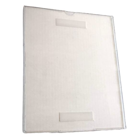 Wall Mount ACRYLIC SIGN HOLDER + Adhesive 8-7/8x11-1/4" Clear Frame Paper Holder - Picture 5 of 6